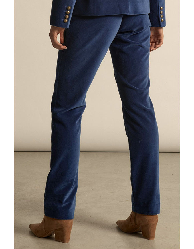 Noble Pant Sapphire Velvet