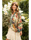 Stay Gold Cropped Bamboo Kimono