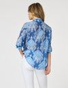 Marine Paisley Printed Shirt