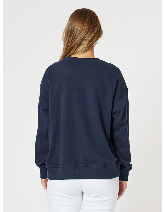 Paris Sweatshirt Navy