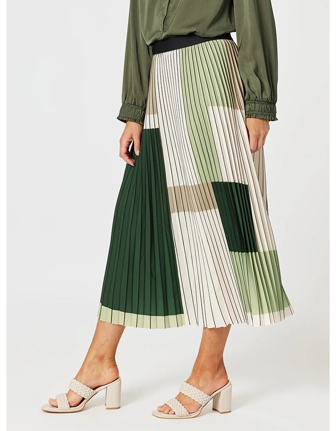 The Vienna Pleat Skirt By Hammock &amp; Vine