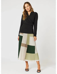 The Vienna Pleat Skirt By Hammock &amp; Vine