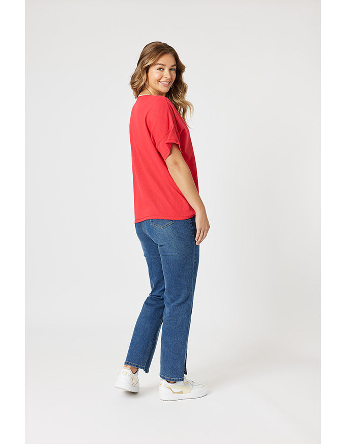 Bella Tee Red