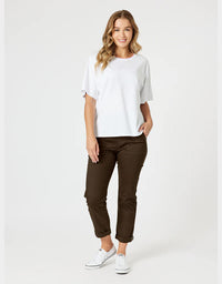 New Isabella Pant Chocolate