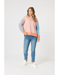 Maxwell Summer Stripe Sweat Multi