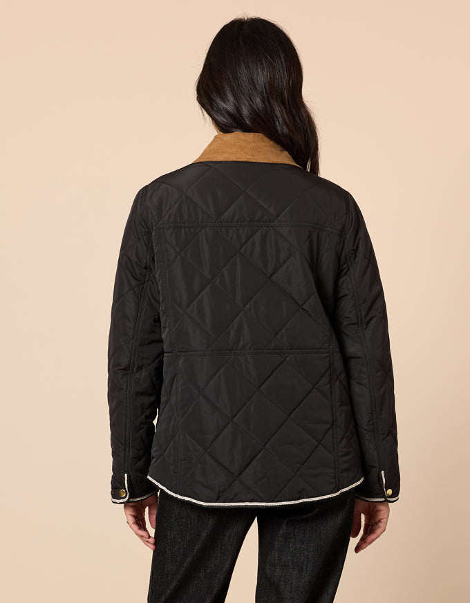 Colorado Quilted Jacket Black