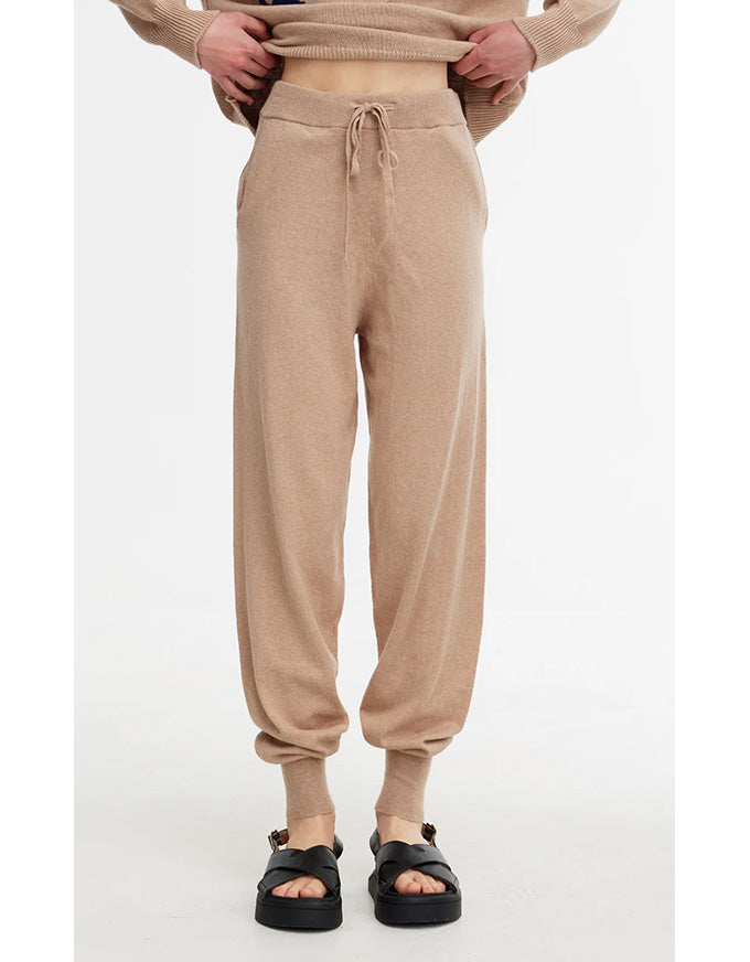 Eliza Knit Pant Stone