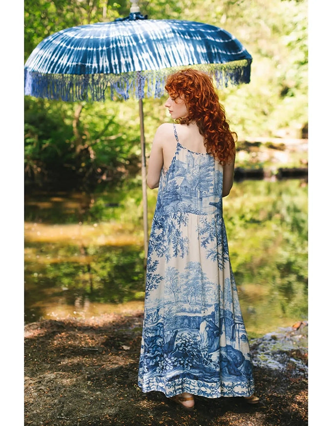 Let The Light In Pixie Long Bamboo Slip Dress