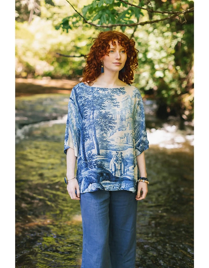 Let The Light In Pixie Tee Luxe Bamboo Tunic Shirt