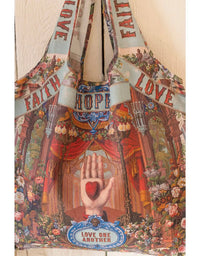 Love Language Linen Tote