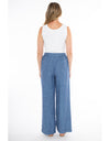 Fly Front Linen Pant Chambray