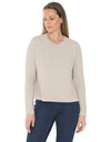 Textured Knit Pullover Stone