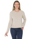 Textured Knit Pullover Stone