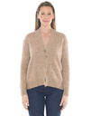 Pin Detail Cardigan Latte