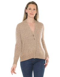 Pin Detail Cardigan Latte