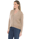 Pin Detail Cardigan Latte