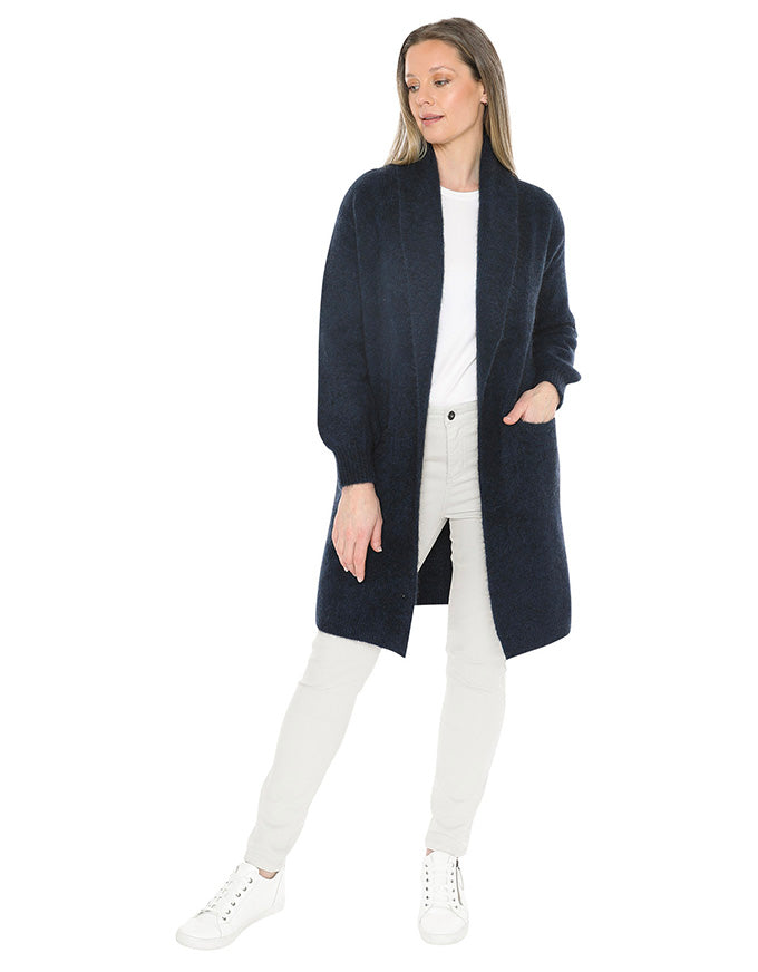 Luxe Long Cardigan Midnight
