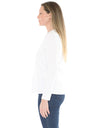 Crew Neck Long Sleeve Tee White