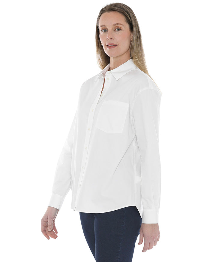 Boyfriend Shirt White