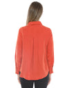 Long Sleeve Cupro Shirt Nectarine