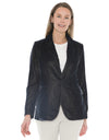 Velvet Blazer Midnight