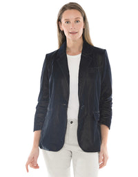 Velvet Blazer Midnight