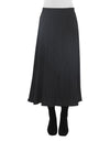 Pleated Pull On Skirt Black
