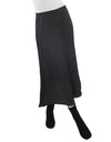 Pleated Pull On Skirt Black