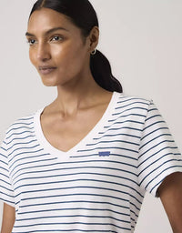 Favourite V-Neck Golf Course Stripe Tee