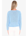 Neck Tape Pullover - Ocean