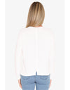 Textured Pullover - White