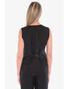 Button Vest - Black