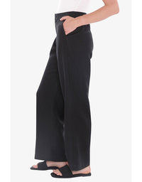 Fly Front Pant - Black