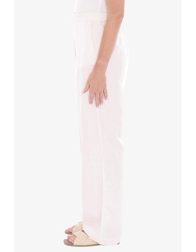Fly Front Pant - Ivory