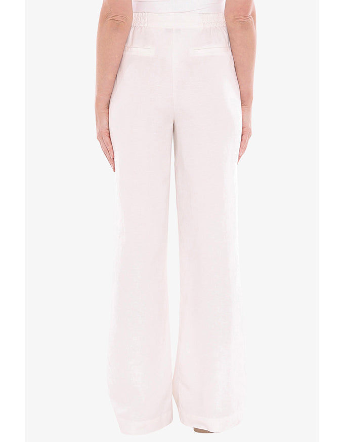 Fly Front Pant - Ivory
