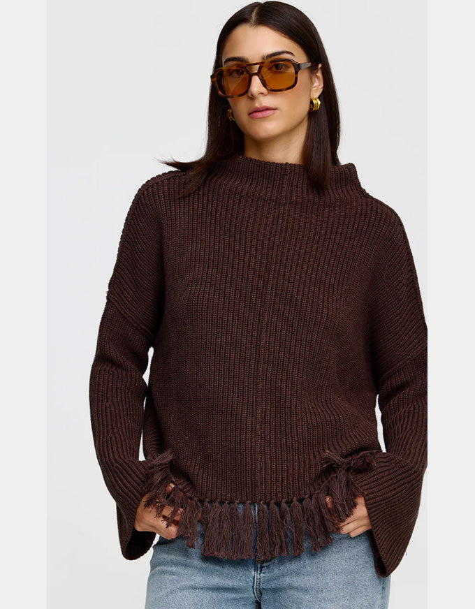 Malibu Knit Chocolate