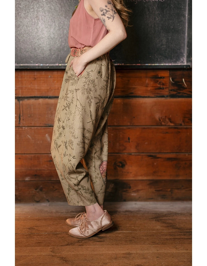 Map of my Heart Artist Boho Linen Pants