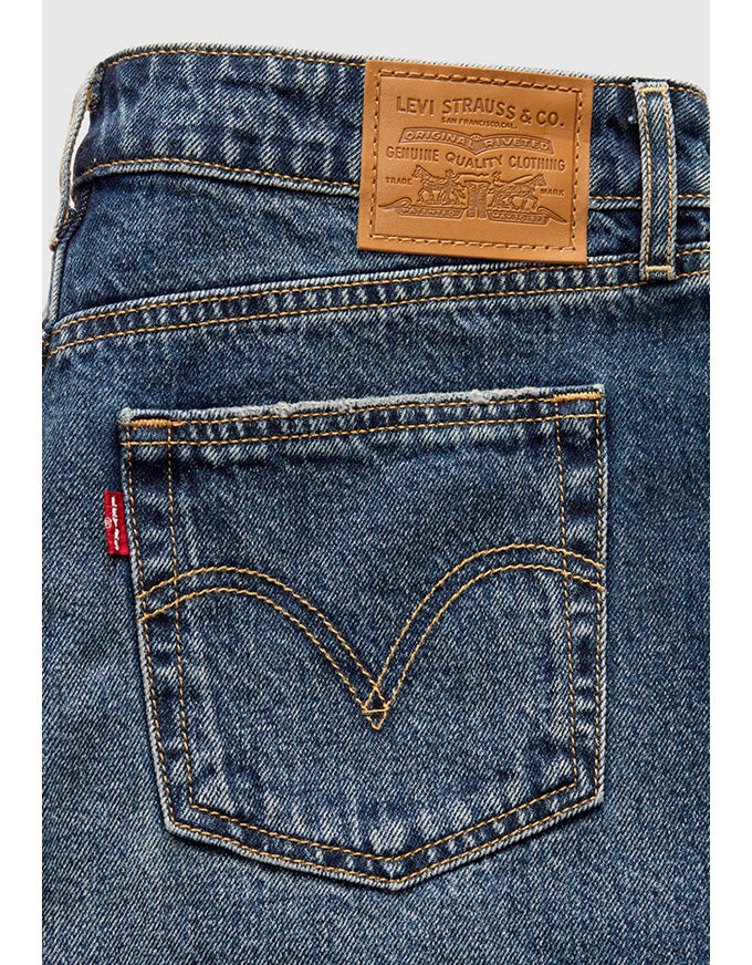 Low Denim Shorts - Free Lunch