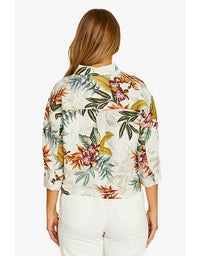Tahiti Linen Jacket Multi