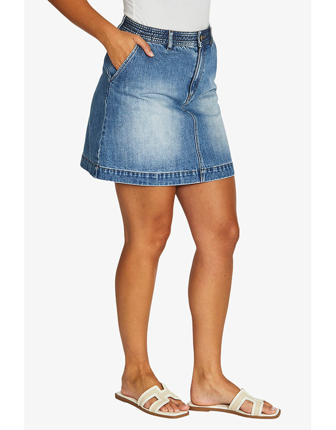 Short Denim Skirt