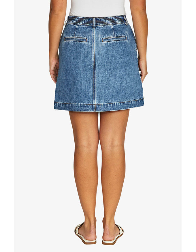 Short Denim Skirt