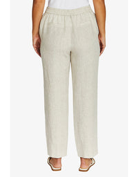 7/8 Core Linen Pant Natural Flax