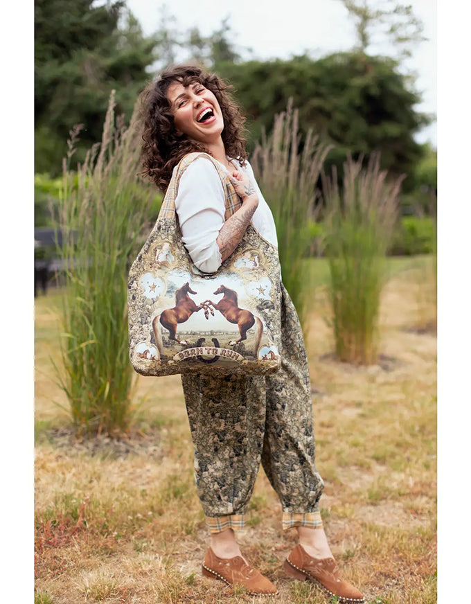 Born To Run Market Tote