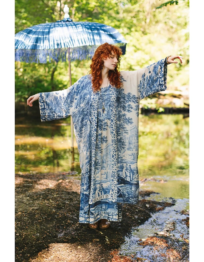 Let the Light In Long Opera Kimono