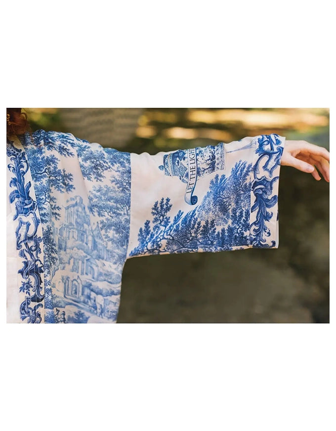 Let The Light In Pixie Cropped Bamboo Kimono
