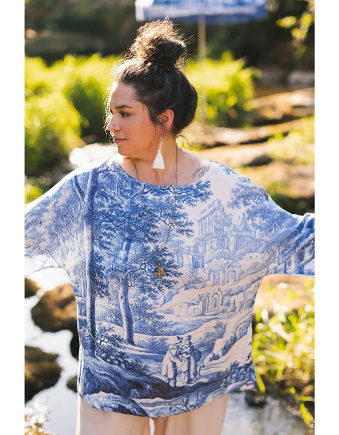 Let The Light In Pixie Tee Luxe Bamboo Tunic Shirt