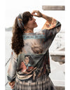 Hold Fast Pixie Cropped Bamboo Kimono