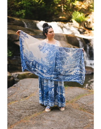 Let The Light In Bamboo Scarf