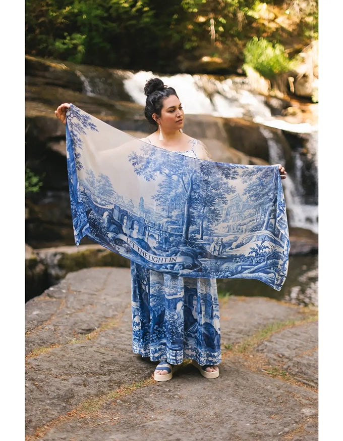 Let The Light In Bamboo Scarf