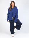 Indy Button Down Cardi French Blue
